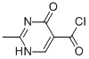 5-Pyrimidinecarbonyl chloride, 1,4-dihydro-2-methyl-4-oxo- (9CI) CAS#: 60186-49-4