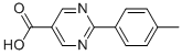 5-Pyrimidinecarboxylic acid, 2-(4-methylphenyl)- (9CI) CAS#: 65586-74-5