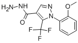 5-(TRIFLUOROMETHYL)-1-(2-METHOXYPHENYL)-1H-PYRAZOLE-4-CARBOHYDRAZIDE CAS#: 618091-02-4