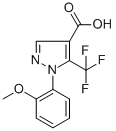 5-(TRIFLUOROMETHYL)-1-(2-METHOXYPHENYL)-1H-PYRAZOLE-4-CARBOXYLIC ACID CAS#: 618070-64-7