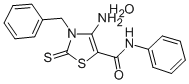 5-Thiazolecarboxamide, 2,3-dihydro-4-amino-N-phenyl-3-(phenylmethyl)-2 -thioxo-, hydrate CAS#: 64735-75-7