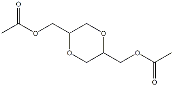 [5-(acetyloxymethyl)-1,4-dioxan-2-yl]methyl acetate CAS#: 6963-09-3