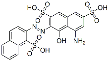 5-amino-4-hydroxy-3-[(1-sulpho-2-naphthyl)azo]naphthalene-2,7-disulphonic acid CAS#: 65237-05-0