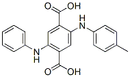 5-anilino-2-[(p-tolyl)amino]terephthalic acid CAS#: 67906-32-5