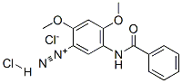 5-(benzoylamino)-2,4-dimethoxybenzenediazonium chloride hydrochloride CAS#: 67846-64-4