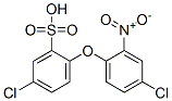 5-chloro-2-(4-chloro-2-nitrophenoxy)benzenesulphonic acid CAS#: 68892-04-6