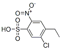 5-chloro-4-ethyl-2-nitrobenzenesulphonic acid CAS#: 67892-44-8