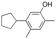 5-cyclopentyl-2,4-xylenol CAS#: 60834-69-7