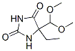 5-(dimethoxymethyl)-5-ethyl-imidazolidine-2,4-dione CAS#: 7146-46-5