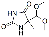 5-(dimethoxymethyl)-5-methyl-imidazolidine-2,4-dione CAS#: 7146-45-4