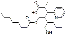 5-(hydroxymethyl)-2-methyl-4-[[(1-oxooctyl)oxy]methyl]-3-pyridyloctanoic acid CAS#: 749-99-5
