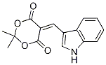 5-(indol-3-ylmethylene)-2,2-dimethyl-1,3-dioxane-4,6-dione CAS#: 68588-31-8