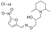5-nitro-2-furaldehyde O-[3-(2,6-dimethylpiperidino)-2-hydroxypropyl]oxime monohydrochloride CAS#: 67642-21-1
