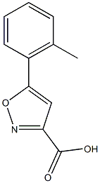 5-o-tolylisoxazole-3-carboxylic acid CAS#: 668970-80-7