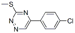 5-(p-Chlorophenyl)-3-methylthio-1,2,4-triazine CAS#: 67642-94-8