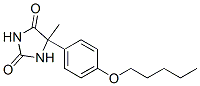 5-[p-(Pentyloxy)phenyl]-5-methylhydantoin CAS#: 68524-20-9