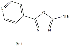 5-pyridin-4-yl-1,3,4-oxadiazol-2-amine CAS#: 704-56-3