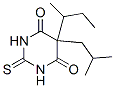 5-sec-Butyl-2,3-dihydro-5-isobutyl-2-thioxo-4,6(1H,5H)-pyrimidinedione CAS#: 67050-36-6