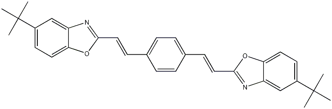 5-tert-Butyl-2-(2-(4-(2-(5-tert-butylbenzoxazol-2-yl)vinyl)phenyl)vinyl)benzoxazole CAS#: 64506-22-5