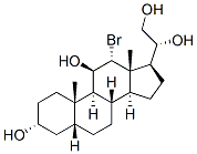 5.beta.-Pregnane-3.alpha.,11.beta.,20.beta.,21-tetrol, 12.alpha.-bromo- CAS#: 7791-39-1