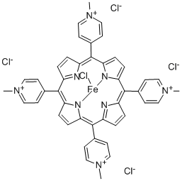 5,10,15,20-TETRAKIS-(N-METHYL-4-PYRIDYL)-PORPHYRIN-FE(III) PENTACHLORIDE CAS#: 61943-73-5