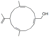 5,11-Dimethyl-8-(1-methylethenyl)-1,5,11-cyclotetradecatriene-1-methanol CAS#: 67910-88-7