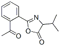 5(4H)-Oxazolone, 2-(2-acetylphenyl)-4-(1-methylethyl)- CAS#: 62100-38-3