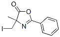 5(4H)-Oxazolone,  4-(iodomethyl)-4-methyl-2-phenyl- CAS#: 177762-91-3