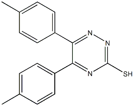5,6-DI-P-TOLYL-[1,2,4]TRIAZINE-3-THIOL CAS#: 63031-39-0