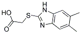 (5,6-DIMETHYL-1 H-BENZOIMIDAZOL-2-YLSULFANYL)-ACETIC ACID CAS#: 7150-54-1