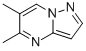 5,6-DIMETHYLPYRAZOLO[1,5-A]PYRIMIDINE CAS#: 61578-02-7
