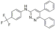 5,6-Diphenyl-N-[4-(trifluoroMethyl)phenyl]-3-pyridazinaMine CAS#: 562104-03-4