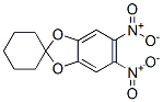 5,6-dinitrospiro[1,3-benzodioxole-2,1'-cyclohexane] CAS#: 68239-08-7