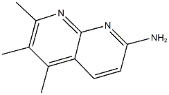 5,6,7-TRIMETHYL-1,8-NAPHTHYRIDIN-2-AMINE CAS#: 69587-84-4
