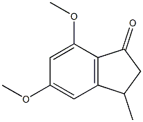 5,7-DiMethoxy-3-Methyl-2,3-dihydro-1H-inden-1-one CAS#: 618084-59-6