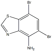 5,7-DibroMobenzo[d]thiazol-4-aMine CAS#: 771-11-9