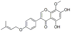 5,7-Dihydroxy-8-methoxy-3-[4-[(3-methyl-2-butenyl)oxy]phenyl]-4H-1-benzopyran-4-one CAS#: 68415-32-7
