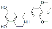 5,7-dihydroxy-1-(3,4,5-trimethoxybenzyl)-1,2,3,4-tetrahydroisoquinoline CAS#: 67950-89-4