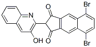 5,8-dibromo-2-(3-hydroxyquinolin-2-yl)-1H-benz[f]indene-1,3(2H)-dione CAS#: 68133-02-8