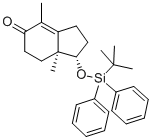 5H-INDEN-5-ONE, 1-[[(1,1-DIMETHYLETHYL)DIPHENYLSILYL]OXY]-1,2,3,6,7,7A-HEXAHYDRO-4,7A-DIMETHYL-, (1S,7AS)- (9CI) CAS#: 678159-99-4