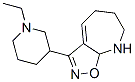 5H-Isoxazolo[5,4-b]azepine,3-(1-ethyl-3-piperidinyl)-6,7,8,8a-tetrahydro-(9CI) CAS#: 603066-99-5
