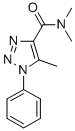 5,N,N-Trimethyl-1-phenyl-1H-1,2,3-triazole-4-carboxamide CAS#: 63979-29-3