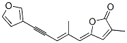 (5Z)-5-[(E)-2-Methyl-5-(3-furyl)-2-pentene-4-ynylidene]-3-methyl-2(5H)-furanone CAS#: 6617-37-4
