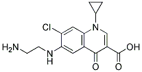 6-[(2-AMINOETHYL)AMINO]-7-CHLORO-1-CYCLOPROPYL-1,4-DIHYDRO-4-OXO-QUINOLINE-3-CARBOXYLIC ACID CAS#: 528851-85-6