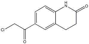 6-(2-CHLORO-ACETYL)-3,4-DIHYDRO-1H-QUINOLIN-2-ONE CAS#: 61122-82-5