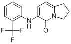 6-(2-TRIFLUOROMETHYLPHENYLAMINO)-2,3-DIHYDRO-1H-INDOLIZIN-5-ONE CAS#: 612065-09-5