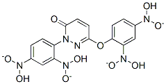 6-(2,4-Bis(hydroxy(oxido)amino)phenoxy)-2-(2,4-bis(hydroxy(oxido)amino )phenyl)-3(2H)-pyridazinone CAS#: 67417-17-8