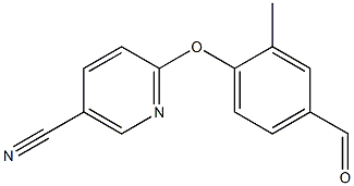6-(4-ForMyl-2-Methylphenoxy)nicotinonitrile CAS#: 676494-24-9