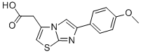 [6-(4-METHOXY-PHENYL)-IMIDAZO[2,1-B ]THIAZOL-3-YL]-ACETIC ACID CAS#: 68347-95-5