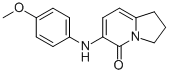 6-(4-METHOXYPHENYLAMINO)-2,3-DIHYDRO-1H-INDOLIZIN-5-ONE CAS#: 612065-06-2